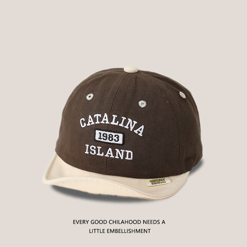 Sombrero de bebé primavera y otoño delgado sombrero de pato estilo coreano universal para niños y niñas sombrero de béisbol de brida suave marea de sombrero de verano