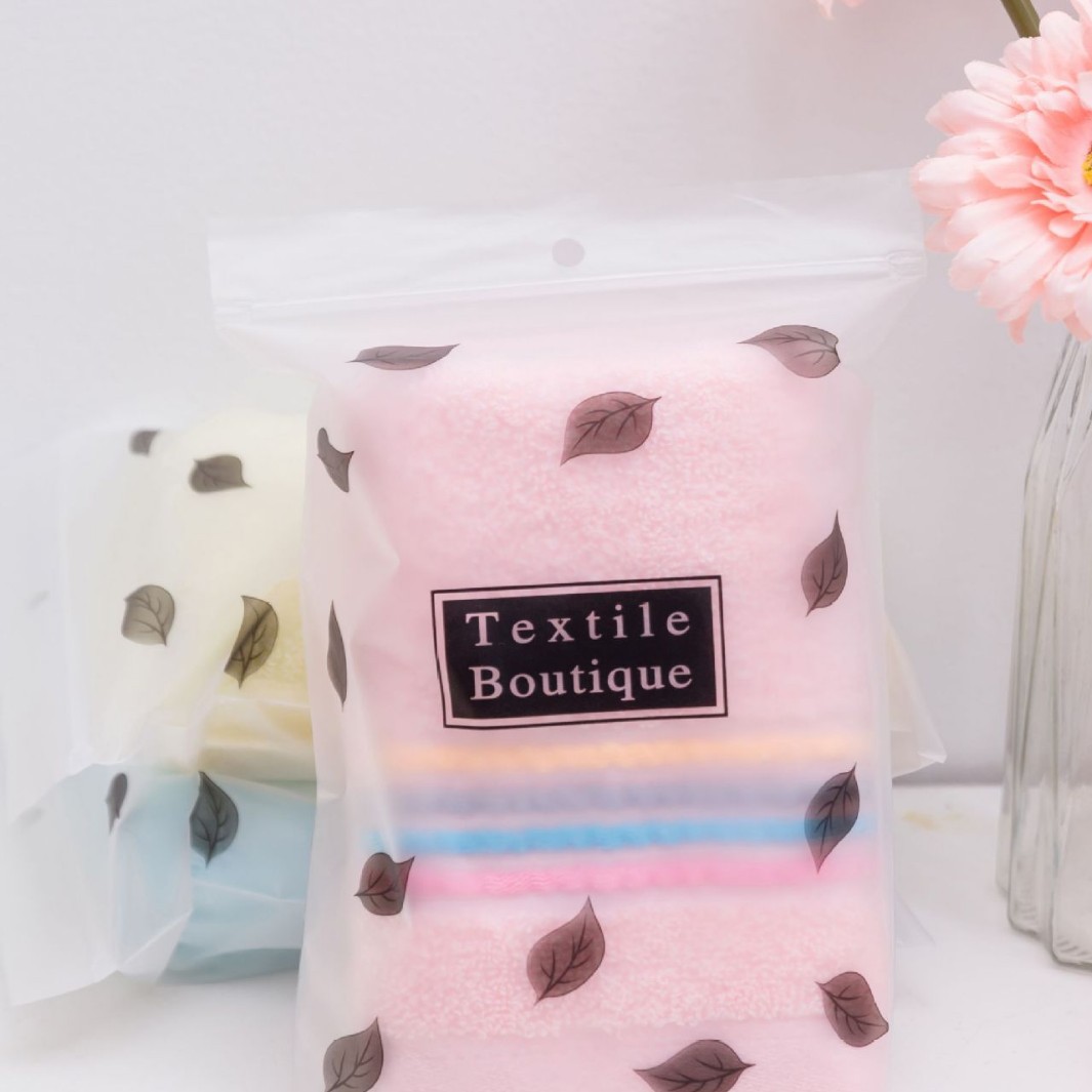 Sac feuille rose / 34*74cm