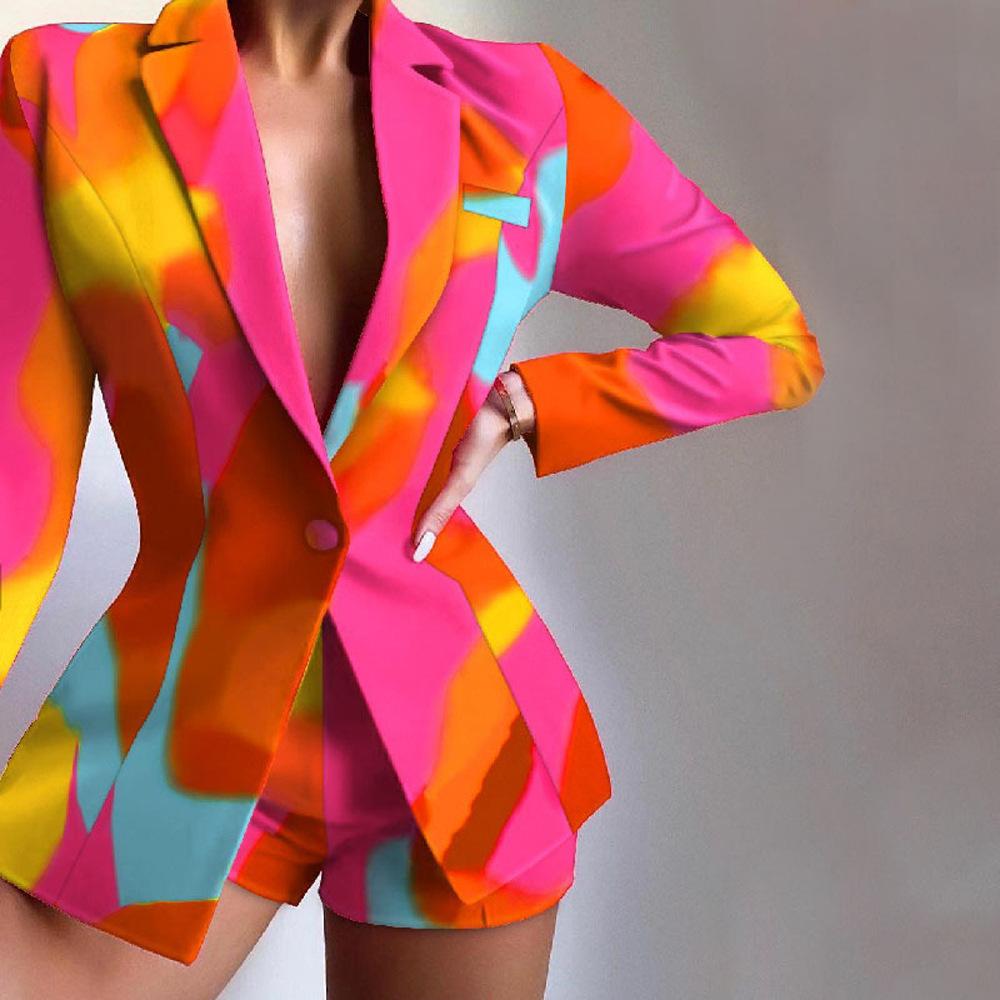 GraceChic Herbst/Winter 2025 Cross-Border Europäisch-Amerikanisches Set OL Pendler Slim Fit Eleganter Kurzer Zweiteiler_voghion.com