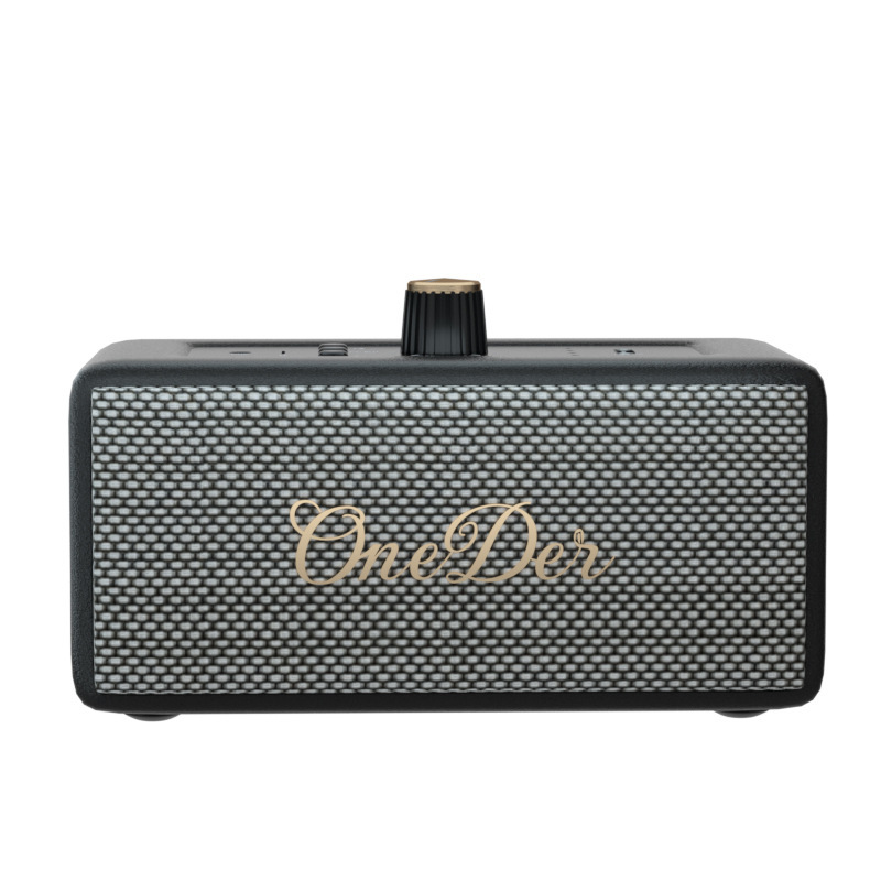 OneDerD3 レトロ Bluetooth スピーカー小型ポータブルホームデスクトップショップサブウーファー木箱ギフトスピーカー|undefined