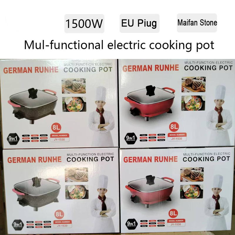高品質多機能電気鍋真麦飯石電気鍋|undefined
