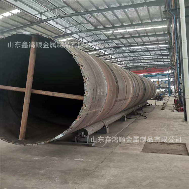 鑫鸿顺 大口径厚壁焊管 Q235镀锌管 钢结构建筑用 长期供应