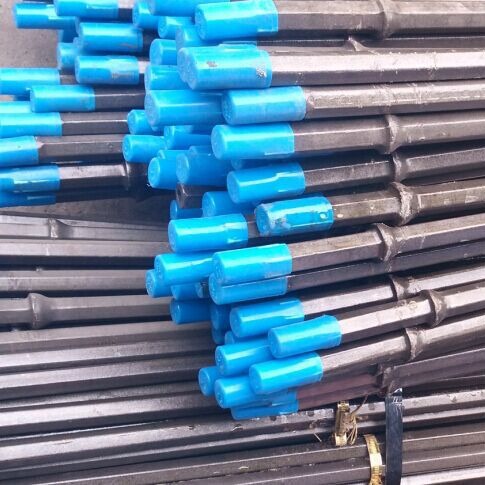 b22钻杆  32#球齿  十字 一字合金钻头 厂家直销