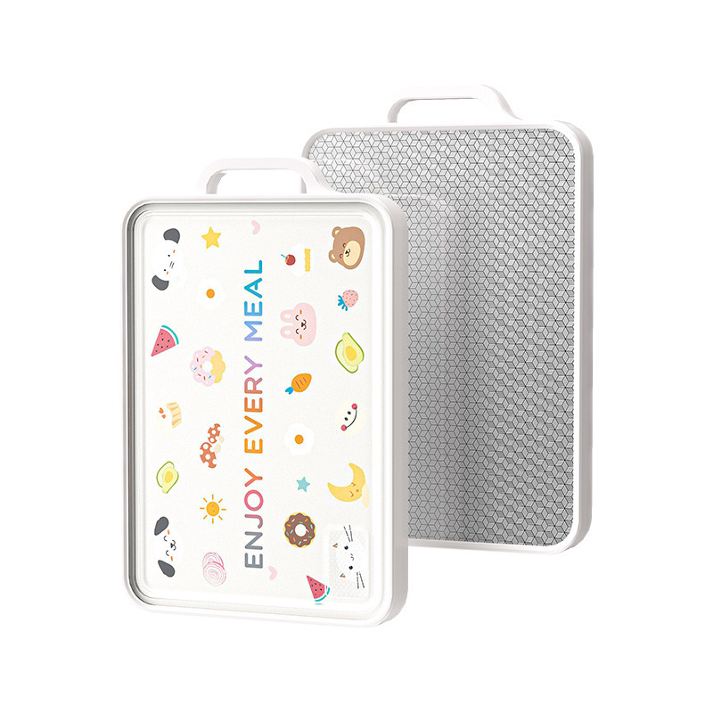 Tablero de cortar Tablero de cortar de acero inoxidable Tablero de cortar para el hogar antimoho y antibacteriano Tablero de cortar Tablero adhesivo especial para cocina Tablero de doble cara