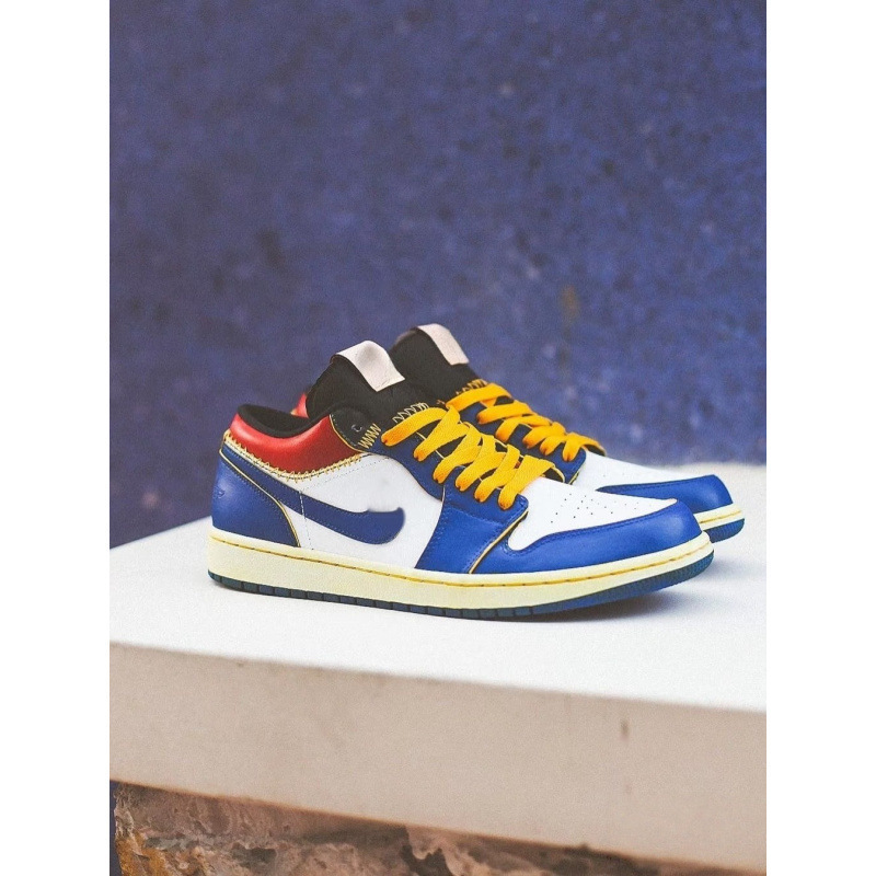 Putian Jordan Aj1 Cross-Border Low-Top Men's Shoes Reverse Hook Men's and Women's Sports Shoes Mocha Smoke Gray Couple Sports Basketball Shoes