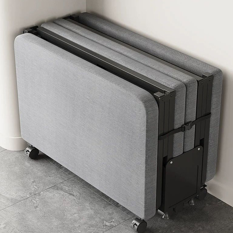 办公室单人午休折叠床医院简易陪护床午睡易收折叠家用铁床批发