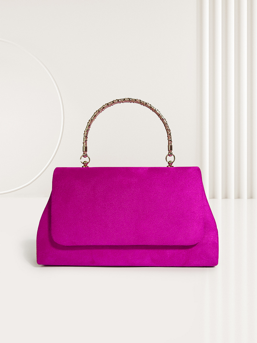 Sac de soirée pour femme en daim de haute qualité, sac à main élégant pour dame, sac de mariée_voghion.com