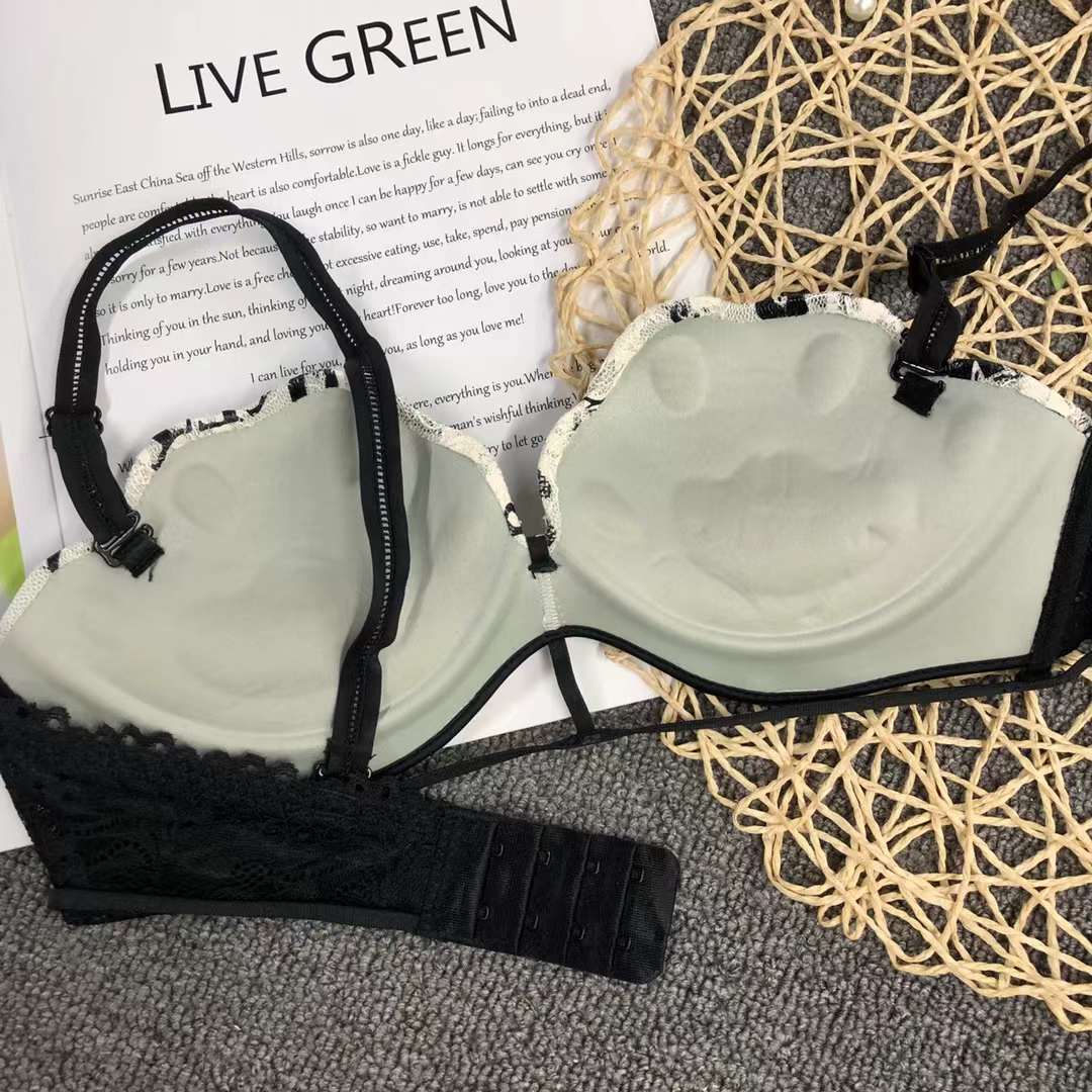 Filipina brillante ropa interior sin costuras de espesor medio de alta calidad push up multi-color multi-tamaño sujetador inalámbrico al por mayor