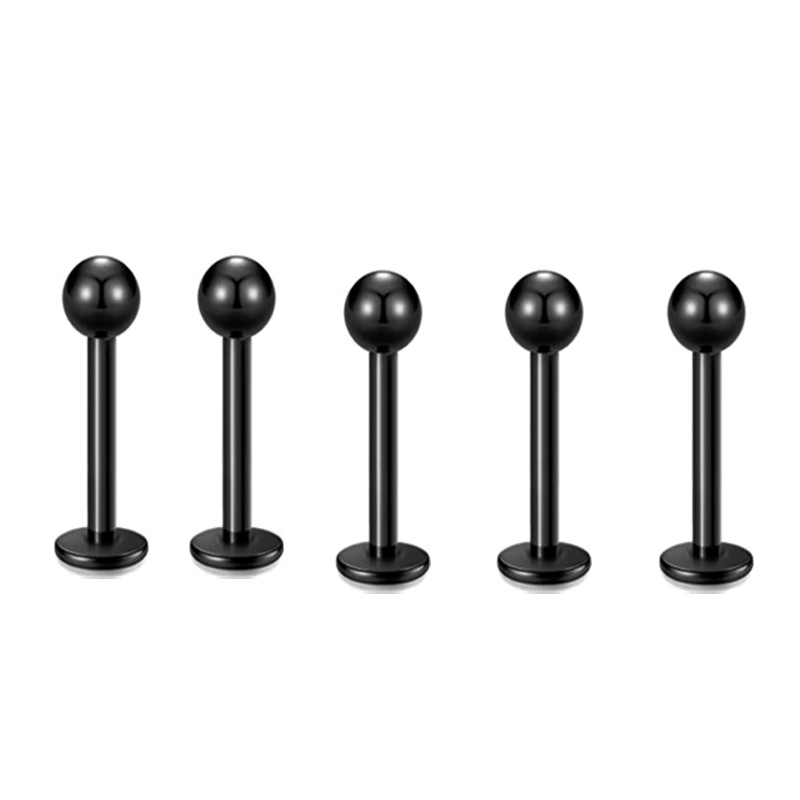8 Colors Stainless Steel Star Lip Nails, Eyebrow Nails, Nose Nails, Ear Bone Nails Set of 5 - Piercing Jewelry detail image 14