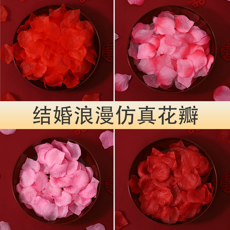 Моделирование лепестков роз, предложение брака, поддельные цветы, розовое признание свадебной комнаты, романтическая свадьба, свадебные принадлежности