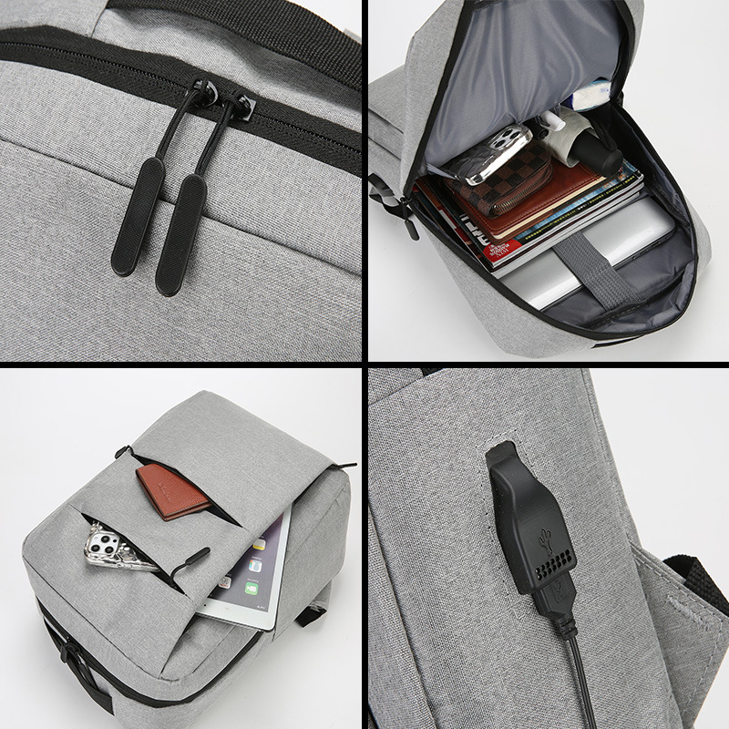 Men's Large Capacity Business Laptop Backpack For Travel & Work_voghion.com
