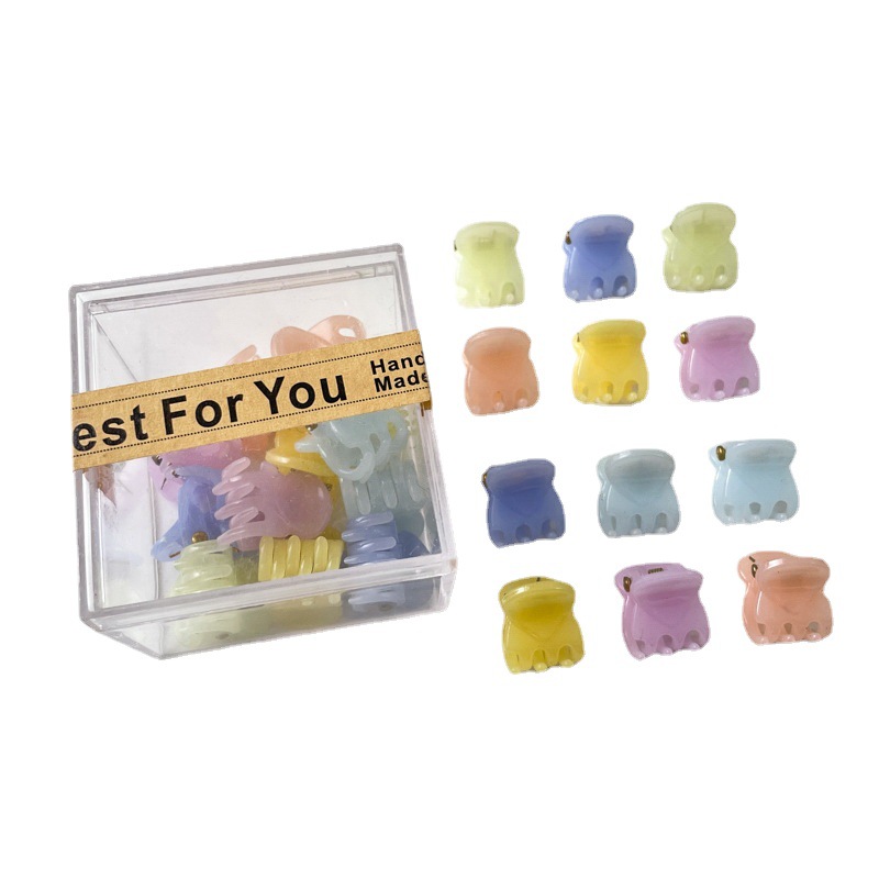 Lado flequillo clip horquilla Mini tamaño pequeño clip femenino frente trenzado pelo clip tocado verano princesa cabeza horquilla