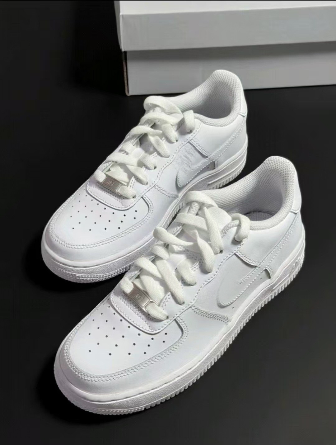 Putian versión alta puro original fuerza aérea 1 blanco negro puro zapatos de skate de hombre y mujer ligero de alto nivel universal zapatos deportivos casuales pequeños blancos