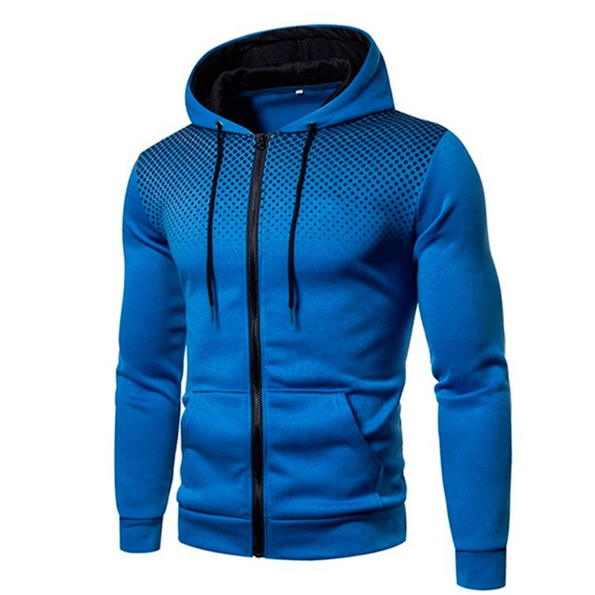 2024 New Top Sports Fitness Spring and Autumn Men's Zipper Sweater_voghion.com