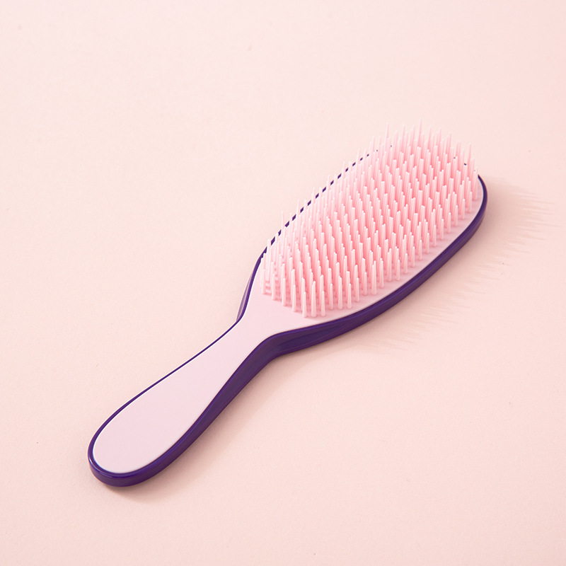 Mango largo costilla peine celebridad de Internet mismo estilo no anudado mullido masaje peine hogar costilla peine peluquería peine del pelo al por mayor