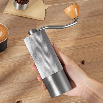 Coffee grinder Shu Wen Hand shake Coffee CNC Refined steel grinding core coffee Grinder coffee appliance