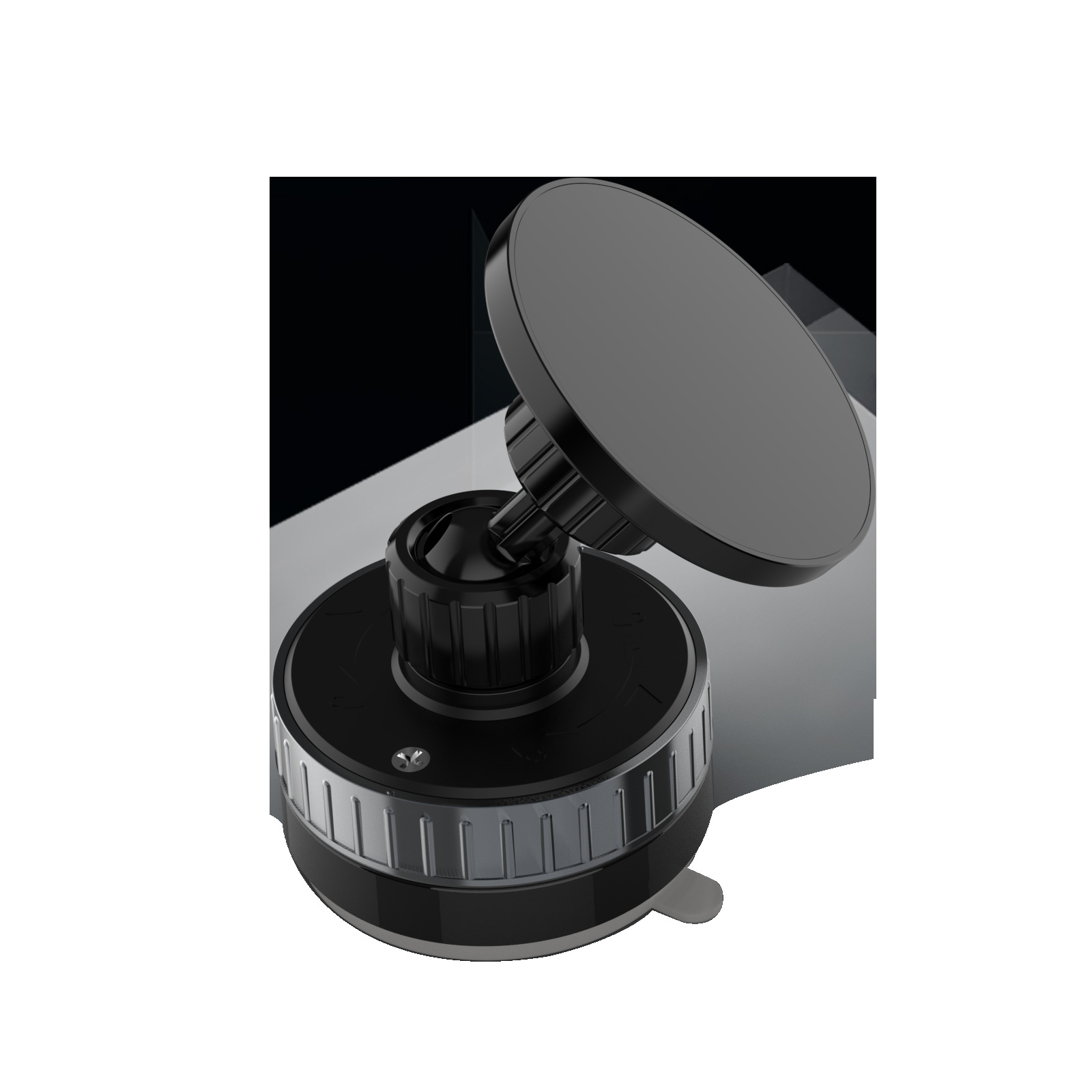 진공 슈퍼 흡입 흡입 흡입 컵 마그네틱 흡수 자동차 휴대 전화 브래킷 세척 가능한 자동차 브래킷