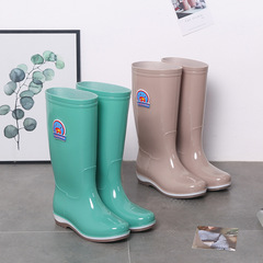 Women's Fashion Insulated Rain Boots with Fleece Lining, Non-Slip, Durable, Waterproof PVC Water Shoes, Adult, Three Colors, Wholesale