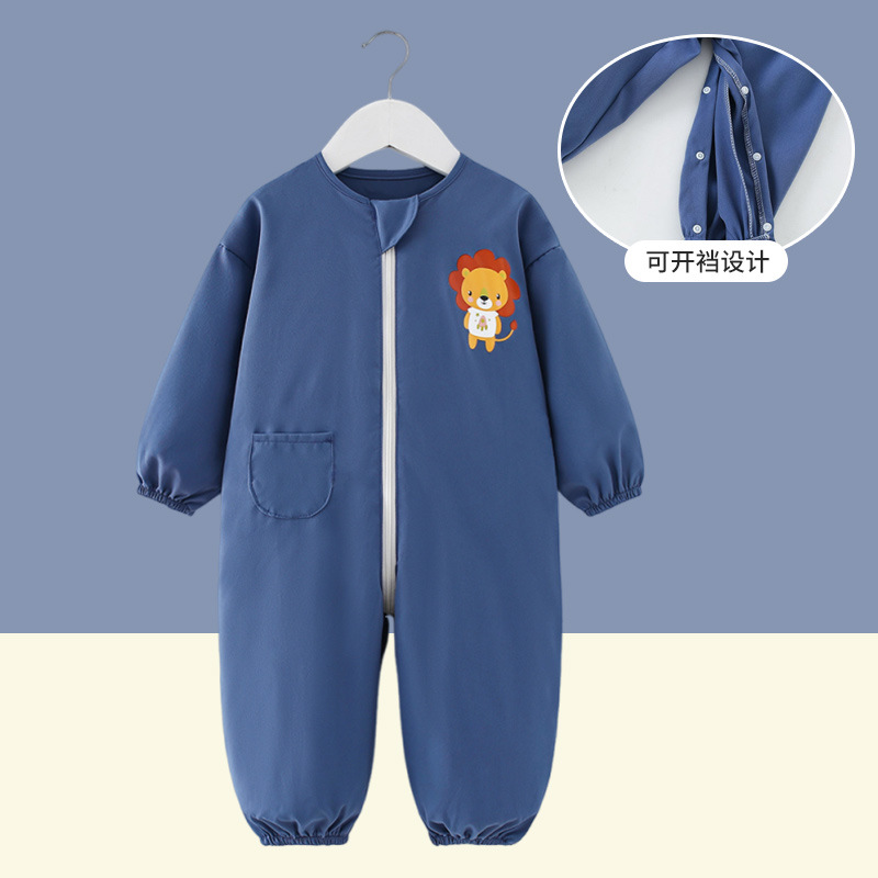 Mameluco Impermeable de Gateo para Bebés de Fibra de Poliéster, Protege Todo el Cuerpo, para Gateo y Exteriores image 31
