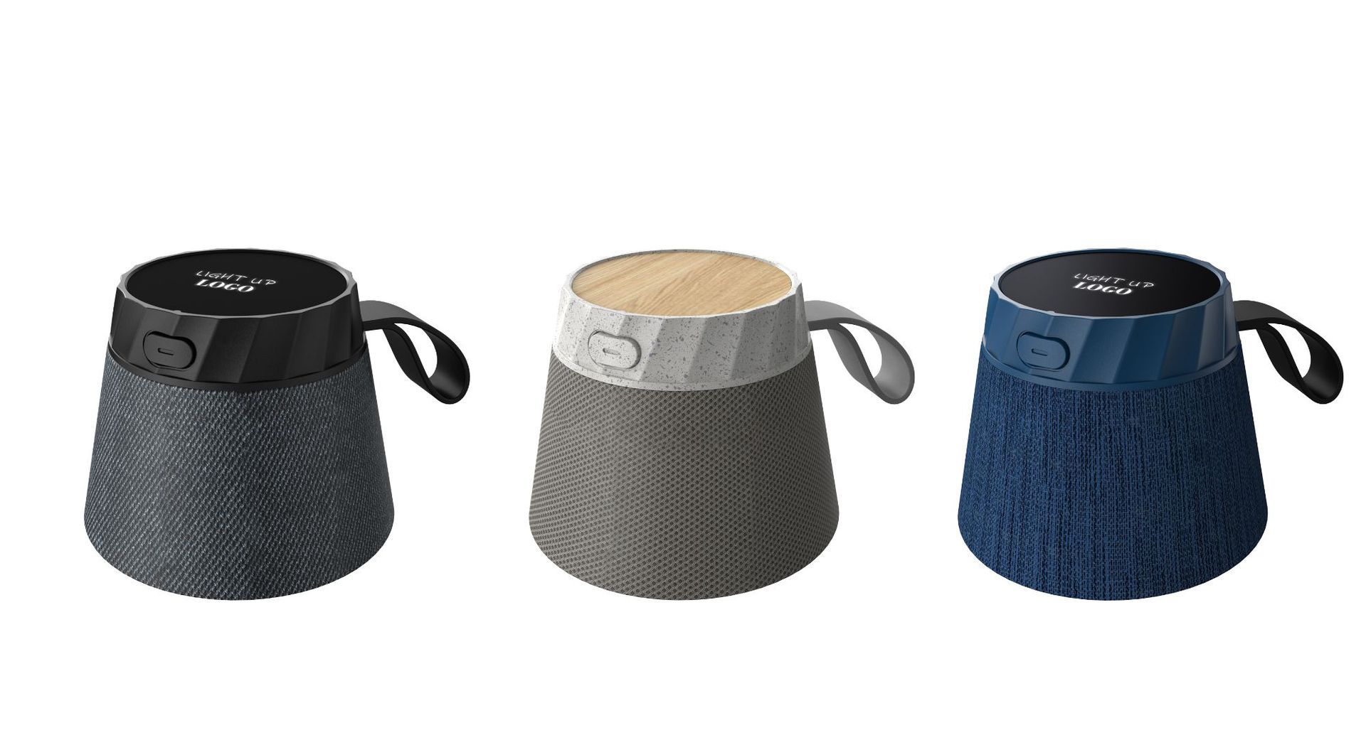 Draagbare bluetooth speaker met magnetische telefoonhouder_voghion.com