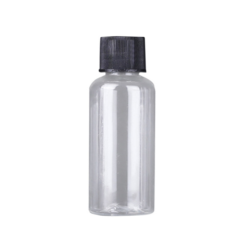 Wholesale 5-30-50-100ml-200-500ml transparent plastic bottle PET thin high-point bottling packaging bottle