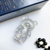 Mobile phone, air bag, tubing, ring, table soft heel, support frame, cloud, simple and elegant design, with little bears