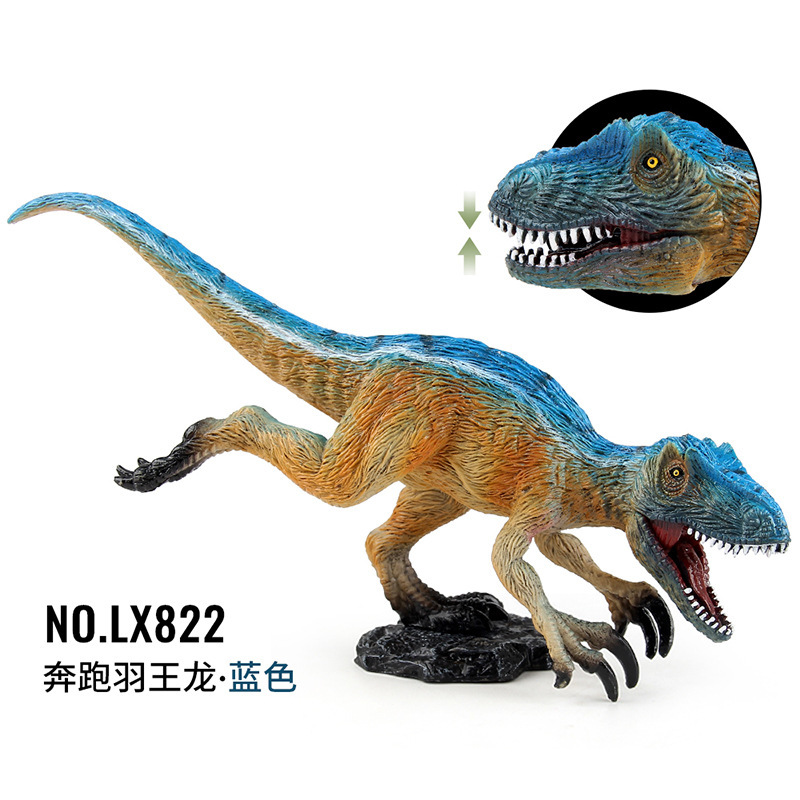 Juguetes de dinosaurios de exportación transfronteriza Triceratosaurus velociraptor Sur Zoosaurus modelo de animales juguetes ornamentales