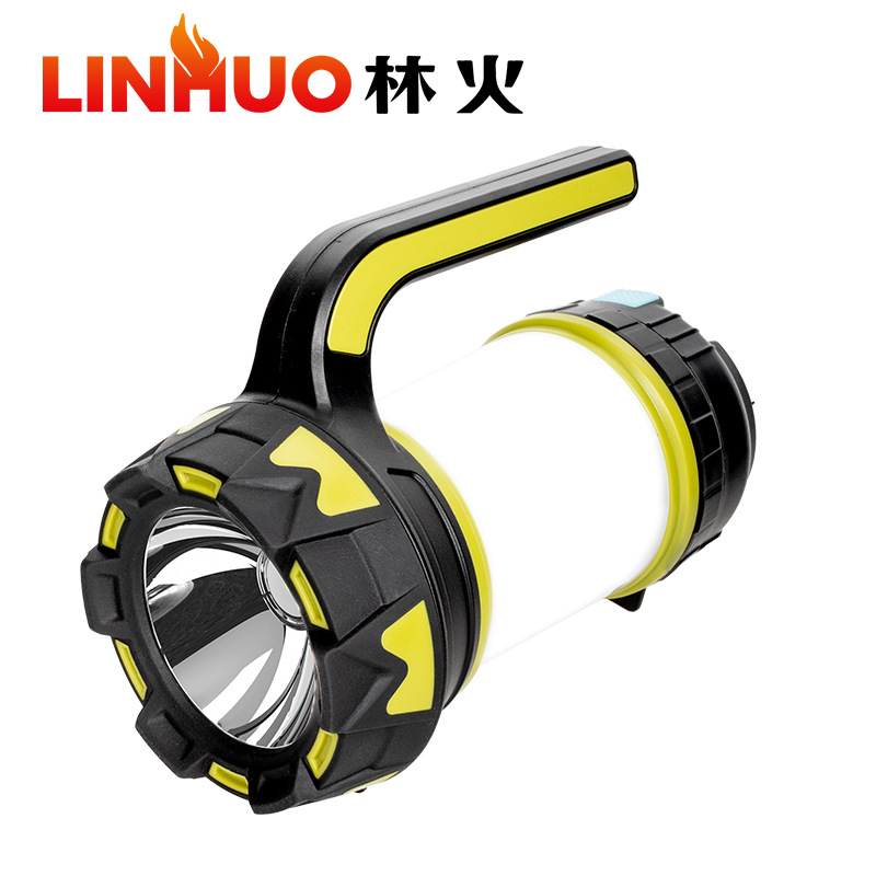 Nueva luz que acampa al aire libre camping LED luz de trabajo de carga USB luz de la tienda de emergencia fuerte luz de largo alcance linterna