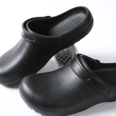 新款厨师鞋医生手术鞋防滑手术室拖鞋实验室鞋男女 护士鞋S074