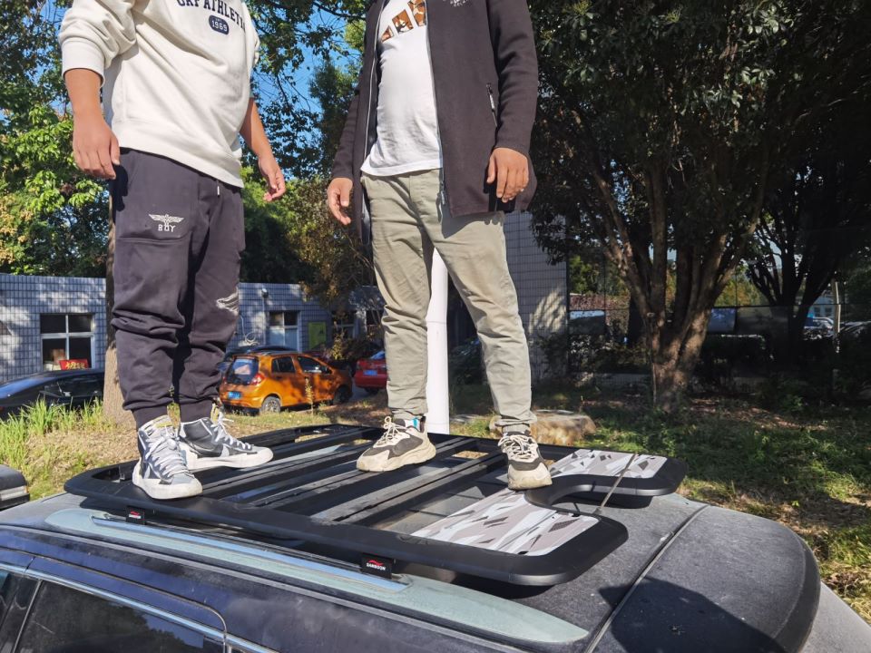 Grand Cherokee Roof Luggage Rack Ladder School Bag Mountain Step Brand Lossless Installation Roof Platform