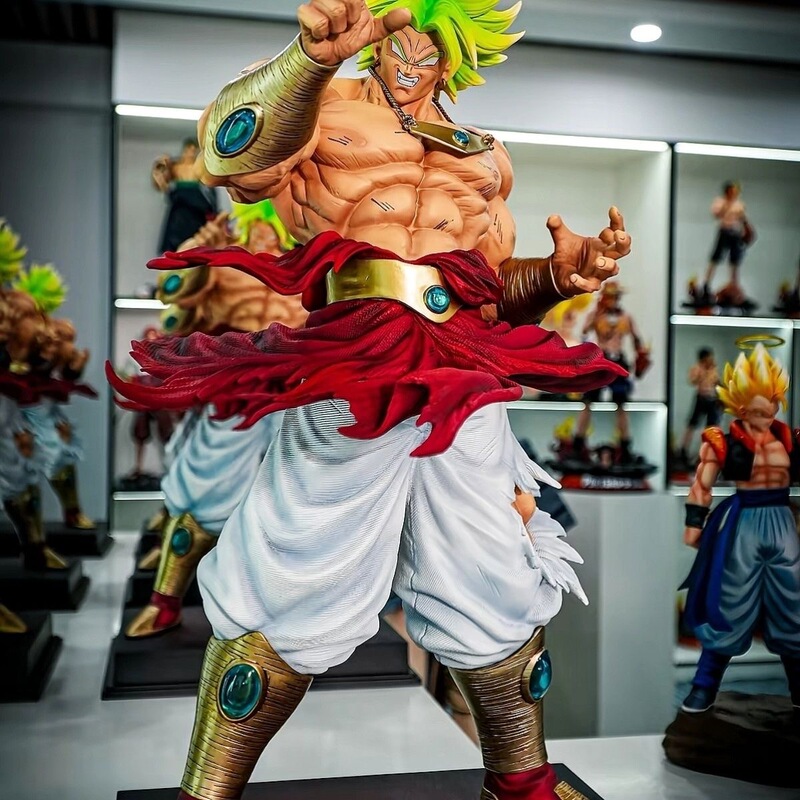 Dragon Ball Broly Figure 50cm Extra Large Trendy Anime Gk Model Ornament Wholesale
