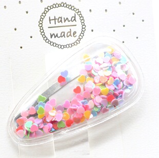 Korean Style Kidsren's Cartoon Wings Sweet Princess Hairpin Quicksand Hairpin Cute Girl Bangs Clip Broken Hair Side Clip