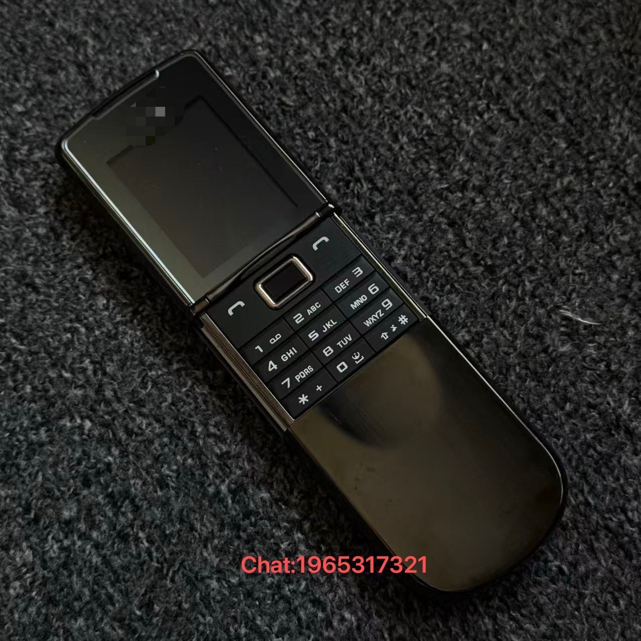 Nokia 8800 Sirocco üçün telefon qabı — rus dilində korpus