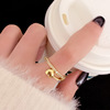 One size ring, jewelry for friend, Korean style, gift for girl, simple and elegant design