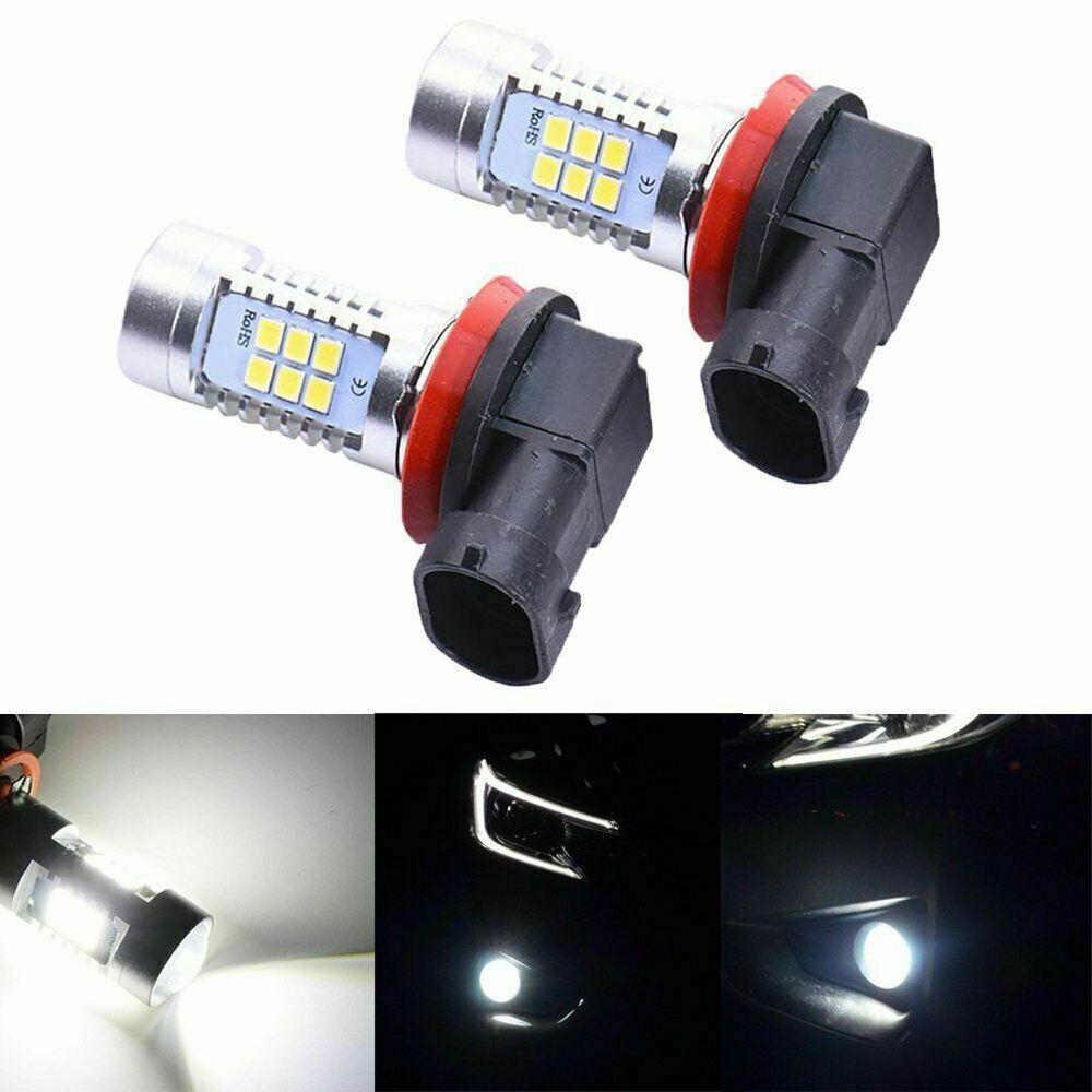 Luz de niebla transfronteriza H8 / H9 / H11 2835 21SMD faro de niebla LED faro