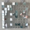 Thickened pneumatic plate mirror silver JX-2239