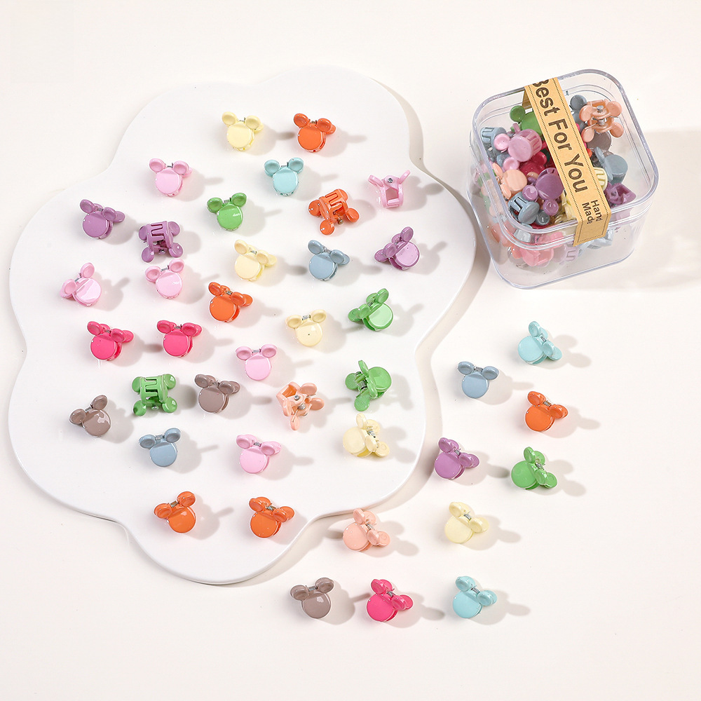 Set mini mollette per capelli colorate per trecce e frangetta_voghion.com