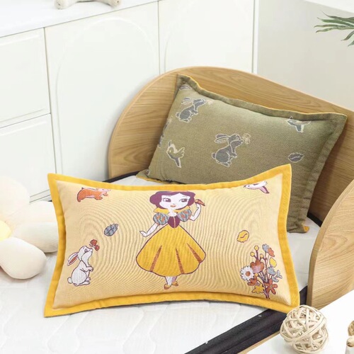 New Arrival 100% Cotton Gauze Children's Pillowcase Cute Cartoon Baby Pillow Core Cover Universal Four Seasons Soft Skin-Friendly