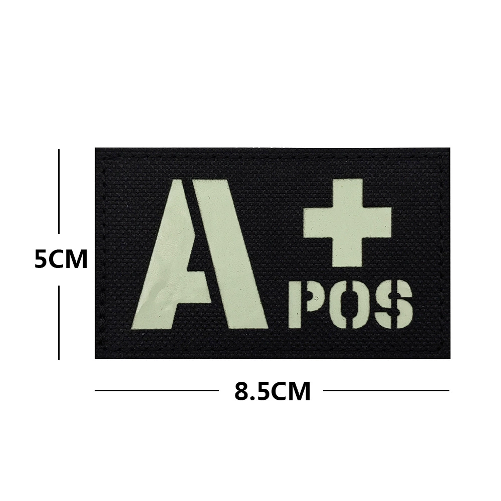 Retroreflective big badge, night travel patch, helmet