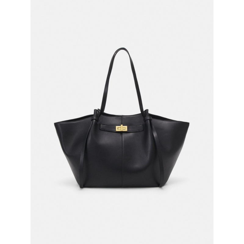 Lightweight Large Capacity Bat Shaped Shoulder Bag For Women_voghion.com