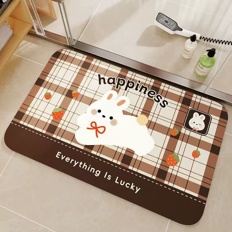 Визуализация 3D бабочка цветочный коврик для домашней ванной коврик для ванной комнаты специальная форма туалет всасывающий коврик для ног