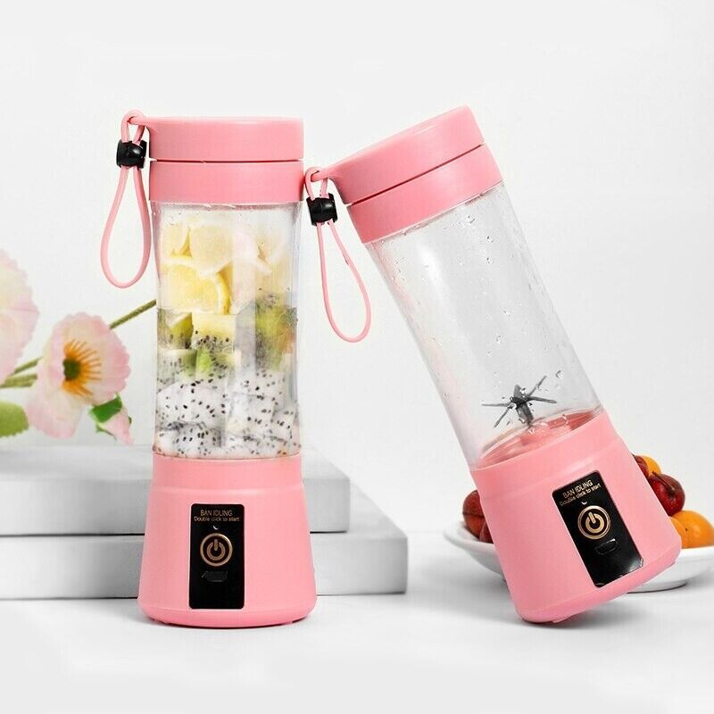 6-leaf portable fruit juicer household s...