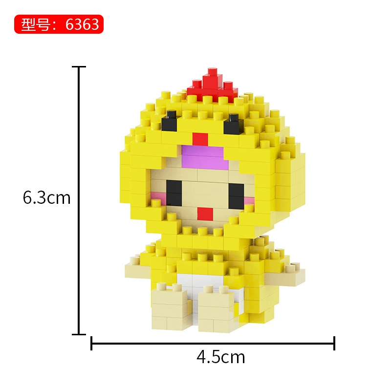 Конструктор-кукла (Lego), 6–12 лет, микроблоки, слепой бокс коллекция