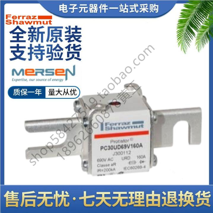 罗兰快速熔断器 PC30UD69V50A F301926 PC30UD69V63A E300108