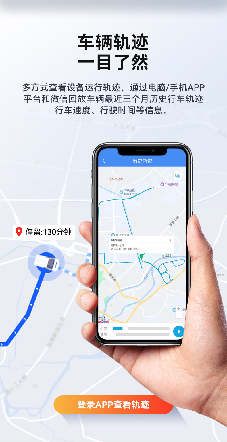 4g Wireless Portable Strong Magnetic Installation-Free Gps Locator, Ultra-Long Standby Car Rental Vehicle Anti-Theft Tracker