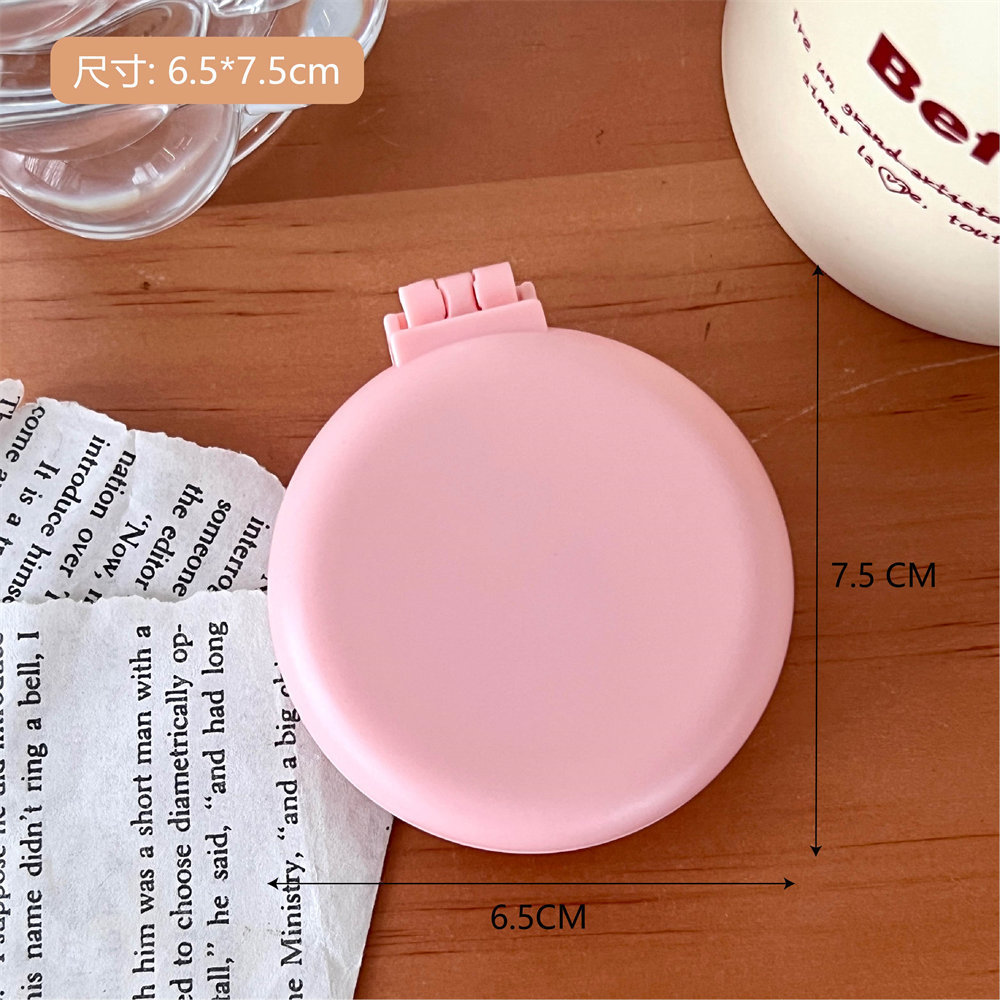 Estilo coreano INS de dibujos animados lindo suave lindo espejo integrado mini portátil peine airbag cojín de aire peine masaje peine