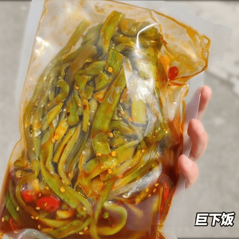 湖南特产贡菜下饭菜开袋即食零食小菜开胃凉拌咸菜腌榨菜香脆新鲜|undefined