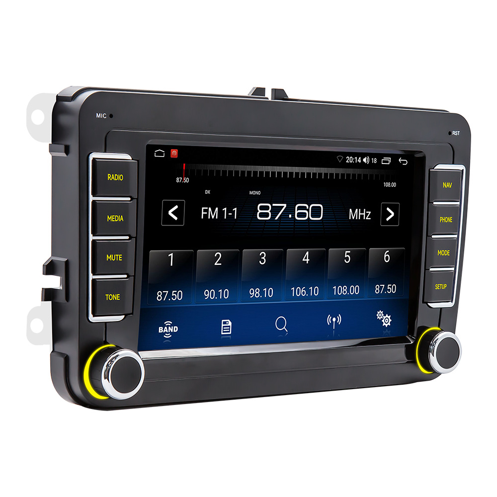 Aplicable a 7 pulgadas Volkswagen carplay inalámbrico Android GPS navegación todo en uno radio Bluetooth para automóviles