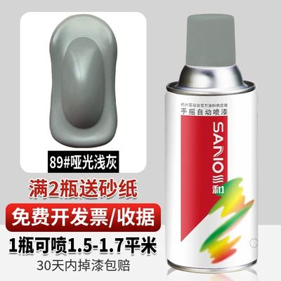 metal anti-rust paint cans, Avtomobil boyası - 89matte-light-gray-350ml-spray-paint
