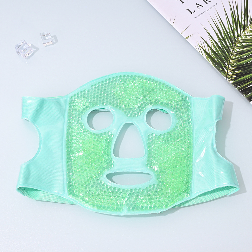 Máscara facial de hielo máscara de ojos de hielo máscara facial de bolsa de hielo máscara facial de recuperación después de la cirugía de artefactos mágicos máscara facial de enfriamiento super suave